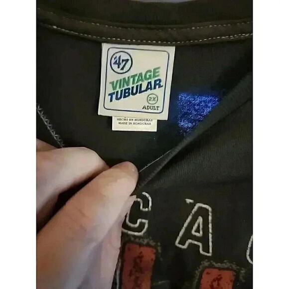 47 Vintage Tubular Chicago Bulls NBA T Shirt Adult Sz 2XL New CR6 Excellent NWT - Picture 4 of 6